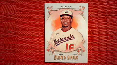 2021 Topps Allen & Ginter: #180 Victor Robles - Washington Nationals Default Title