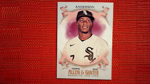 2021 Topps Allen & Ginter: #184 Tim Anderson - Chicago White Sox Default Title