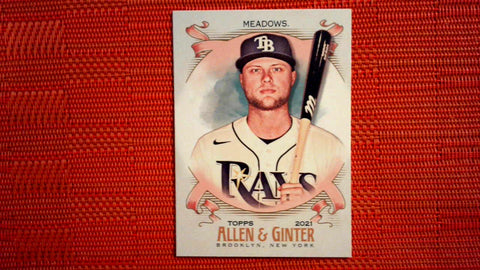 2021 Topps Allen & Ginter: #192 Austin Meadows - Tampa Bay Rays Default Title