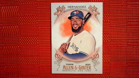 2021 Topps Allen & Ginter: #193 Teoscar Hernandez - Toronto Blue Jays Default Title