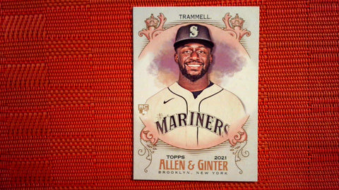 2021 Topps Allen & Ginter: #196 Taylor Trammell - Seattle Mariners RC Default Title