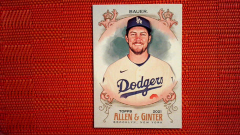 2021 Topps Allen & Ginter: #208 Trevor Bauer - Los Angeles Dodgers Default Title