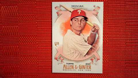 2021 Topps Allen & Ginter: #213 Mickey Moniak - Philadelphia Phillies RC Default Title