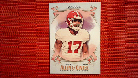 2021 Topps Allen & Ginter: #214 Jaylen Waddle- Miami Dolphins RC Default Title