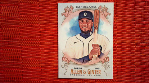 2021 Topps Allen & Ginter: #216 Jeimer Candelario - Detroit Tigers Default Title