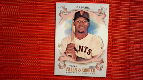 2021 Topps Allen & Ginter: #238 Luis Basabe - San Francisco Giants RC Default Title