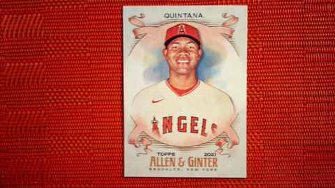 2021 Topps Allen & Ginter: #241 Jose Quintana - Los Angeles Angels Default Title