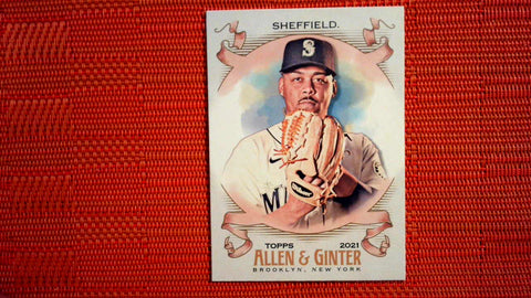 2021 Topps Allen & Ginter: #252 Justus Sheffield - Seattle Mariners Default Title