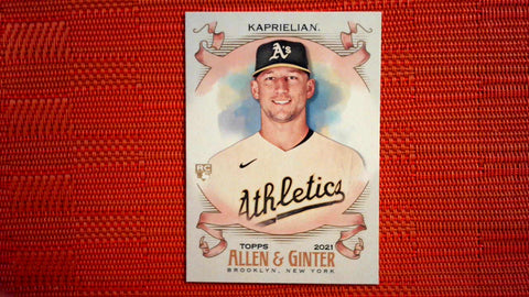 2021 Topps Allen & Ginter: #257 James Kaprielian - Oakland Athletics RC Default Title