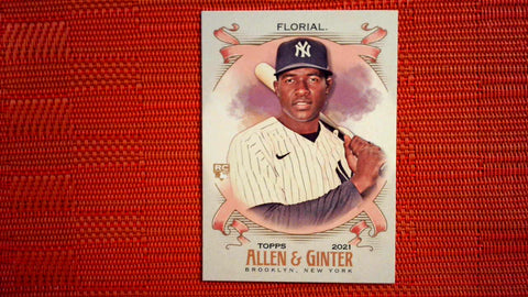 2021 Topps Allen & Ginter: #268 Estevan Florial - New York Yankees RC Default Title