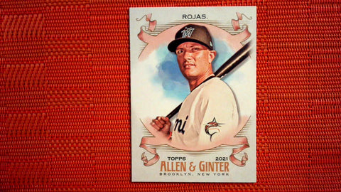 2021 Topps Allen & Ginter: #284 Miguel Rojas - Miami Marlins Default Title
