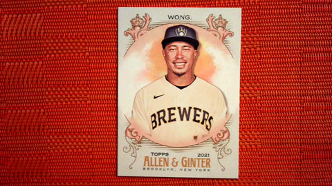 2021 Topps Allen & Ginter: #295 Kolten Wong - Milwaukee Brewers Default Title