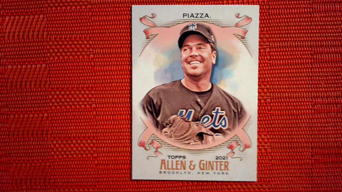 2021 Topps Allen & Ginter: #3 Mike Piazza - New York Mets Default Title