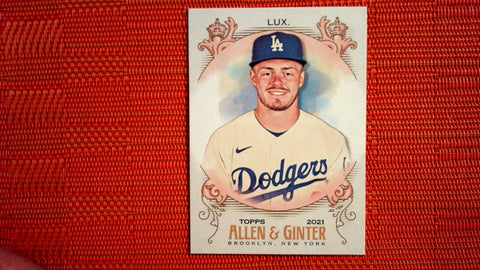 2021 Topps Allen & Ginter: #301 Gavin Lux - Los Angeles Dodgers (SP) Default Title