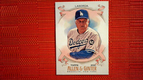 2021 Topps Allen & Ginter: #303 Tommy Lasorda - Los Angeles Dodgers (SP) Default Title