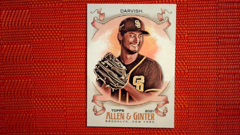 2021 Topps Allen & Ginter: #316 Yu Darvish - San Diego Padres (SP) Default Title