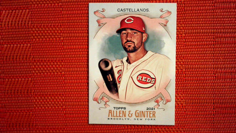 2021 Topps Allen & Ginter: #339 Nick Castellanos - Cincinnati Reds (SP) Default Title
