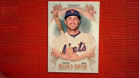 2021 Topps Allen & Ginter: #34 David Wright - New York Mets Default Title
