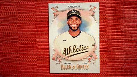 2021 Topps Allen & Ginter: #346 Elvis Andrus - Oakland Athletics (SP) Default Title