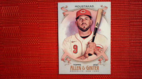 2021 Topps Allen & Ginter: #37 Mike Moustakas - Cincinnati Reds Default Title