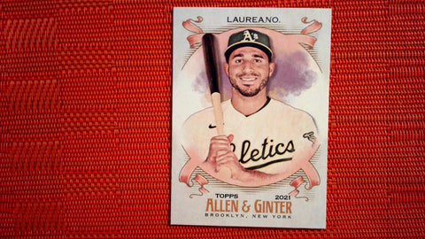 2021 Topps Allen & Ginter: #55 Ramon Laureano - Oakland Athletics Default Title