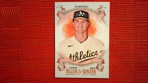 2021 Topps Allen & Ginter: #56 Matt Chapman - Oakland Athletics Default Title