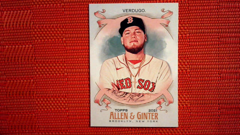 2021 Topps Allen & Ginter: #57 Alex Verdugo - Boston Red Sox Default Title