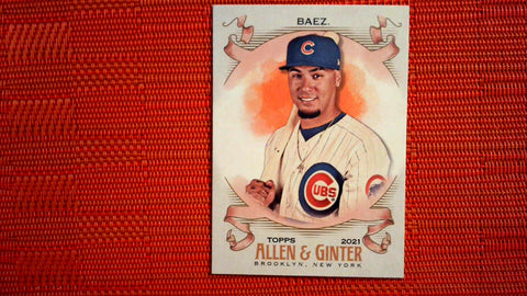 2021 Topps Allen & Ginter: #65 Javier Baez - Chicago Cubs Default Title