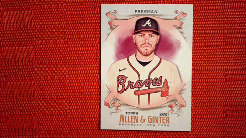 2021 Topps Allen & Ginter: #68 Freddie Freeman - Atlanta Braves Default Title