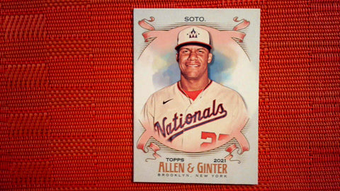 2021 Topps Allen & Ginter: #74 Juan Soto - Washington Nationals Default Title