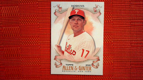 2021 Topps Allen & Ginter: #85 Rhys Hoskins - Philadelphia Phillies Default Title