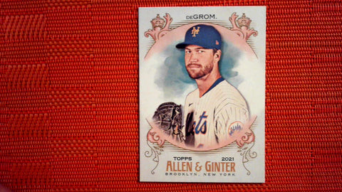 2021 Topps Allen & Ginter: #90 Jacob deGrom - New York Mets Default Title
