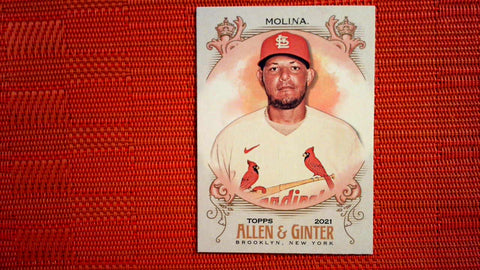 2021 Topps Allen & Ginter: #91 Yadier Molina - St. Louis Cardinals Default Title