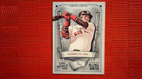 2021 Topps Allen & Ginter: #HH-9 David Ortiz - Boston Red Sox (Historic Hits Set) Default Title