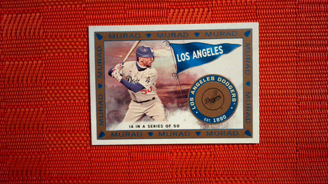 2021 Topps Allen & Ginter: #MR-14 Mookie Betts - Los Angeles Dodgers (T51 MURAD Reimagined Set) Default Title