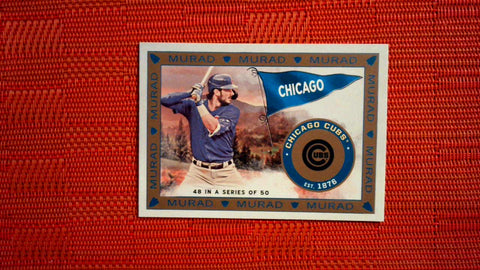 2021 Topps Allen & Ginter: #MR-48 Kris Bryant - Chicago Cubs (T51 MURAD Reimagined Set) Default Title