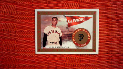 2021 Topps Allen & Ginter: #MR-49 Willie Mays - San Francisco Giants (T51 MURAD Reimagined Set) Default Title
