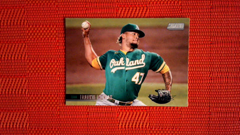 2021 Topps Stadium Club: #106 Frankie Montas - Oakland Athletics Default Title