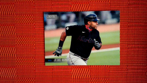 2021 Topps Stadium Club: #218 Jesus Aguilar - Miami Marlins Default Title