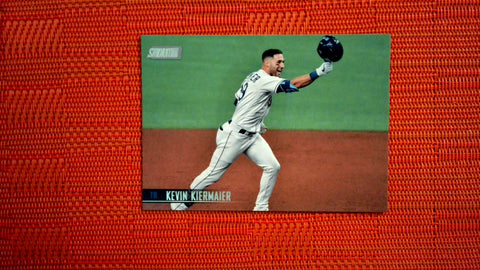 2021 Topps Stadium Club: #25 Kevin Kiermaier - Tampa Bay Rays Default Title