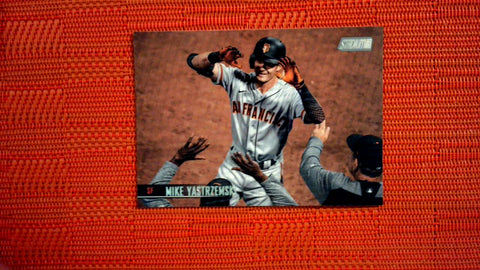 2021 Topps Stadium Club: #34 Mike Yastrzemski - San Francisco Giants Default Title
