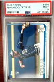 2019 Topps #410 Fernando Tatis PSA 9 Rookie