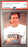 1991 Proline Portraits #115 Bill Belichick PSA 9 Rookie
