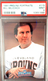 1991 Proline Portraits #115 Bill Belichick PSA 9 Rookie