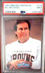 1991 Proline Portraits #115 Bill Belichick PSA 9 Rookie