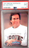 1991 Proline Portraits #115 Bill Belichick PSA 9 Rookie