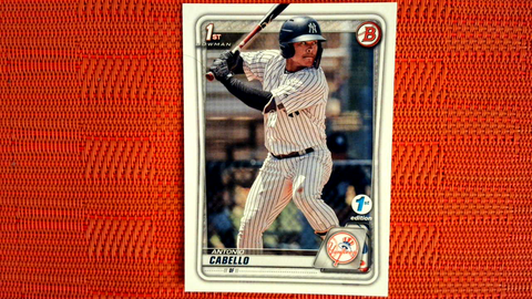 2020 Bowman 1st Edition# BFE-85 Antbhony Cabello- New York Yankees