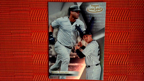 Gary Sanchez 2018 Topps Gold Label Class 1 Base Yankees #69