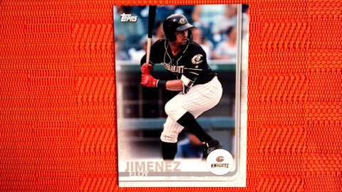 2019 Topps Pro Debut #100 Eloy Jimenez Charlotte Knights Chicago White Sox RC