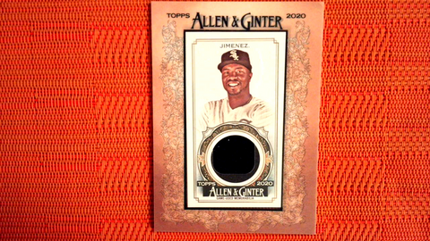 Eloy Jimenez 2020 Topps Allen & Ginter Mini Framed Relic Chicago White Sox